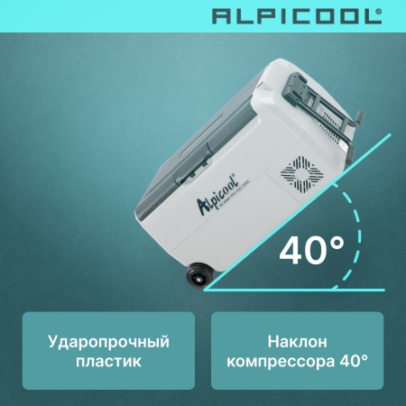 Компрессорный автохолодильник Alpicool ET36 (12/24)